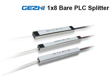 1x8 Bare Passive Optical Splitter 1260~1620 nm Wavelength Optical Output Splitter