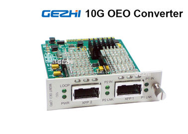 XFP 섬유 광학 분대에 XFP, 10G OEO 변환기 3R 연발총 WDM 트랜스폰더