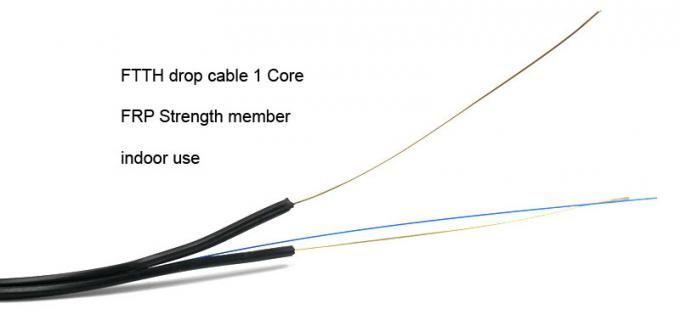 FTTH 접속 코드 (하락 케이블) SC/APC - 실내 SC/APC 단순한 SM LSZH 1M 잠바